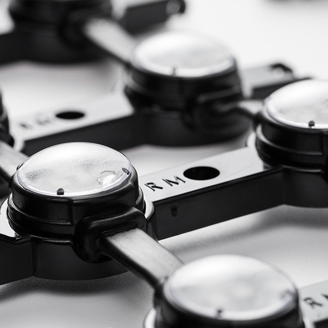 Luz de tela de malha RGB D20